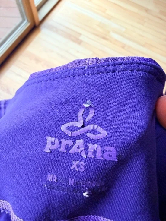 Prana Purple Capri Leggings - Picture 2 of 7